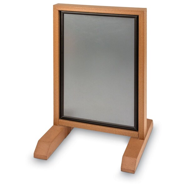 Sliding Door Indoor Enclosed Corkboard, 6